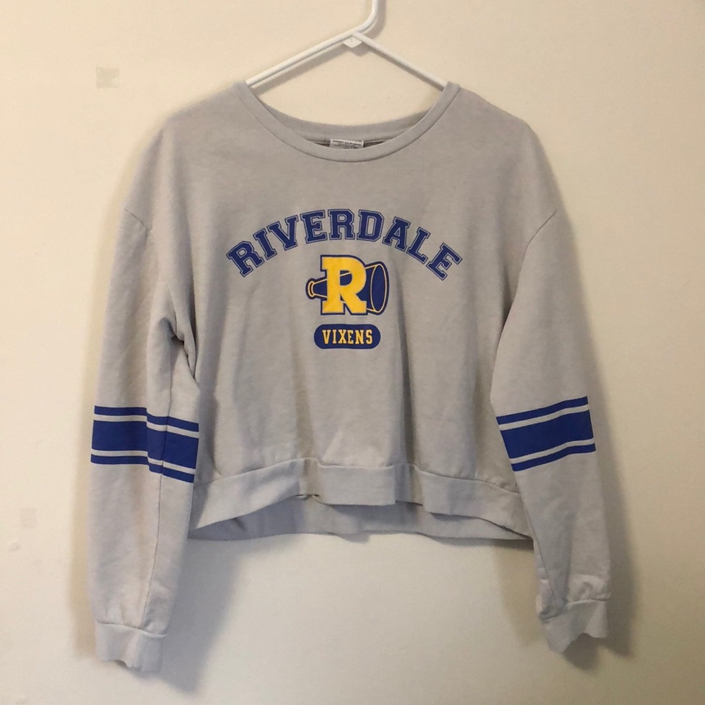 Riverdale crop top crew neck